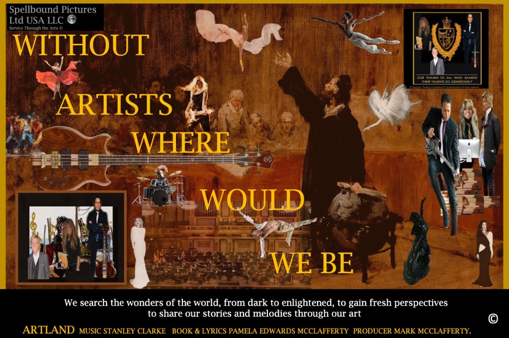 Without artists, where would we be — Spellbound Pictures collage